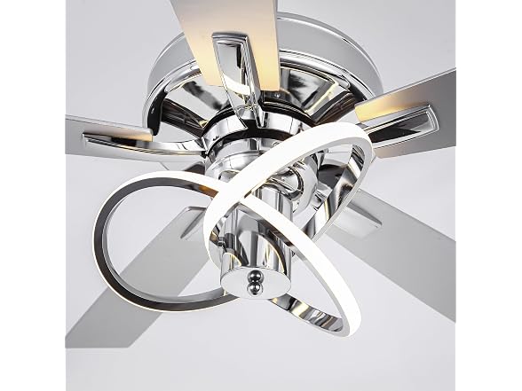 Parrot Uncle 52 Inch Chandelier Ceiling Fan