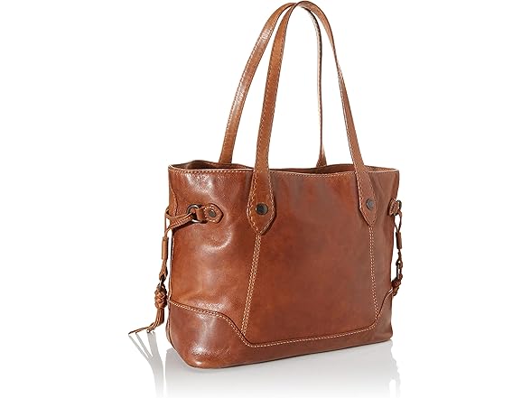 Frye womens Melissa Carryall Tote, Cognac