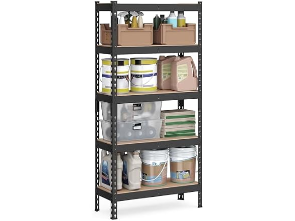 SONGMICS UGLR300B01 SONGMICS 5-Tier Storage Shelve