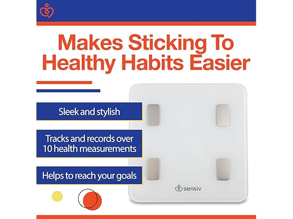 Sensiv Body Analyzer Bluetooth Smart Scale