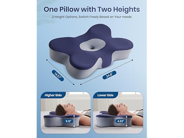 FAIORD Cervical Neck Pillow