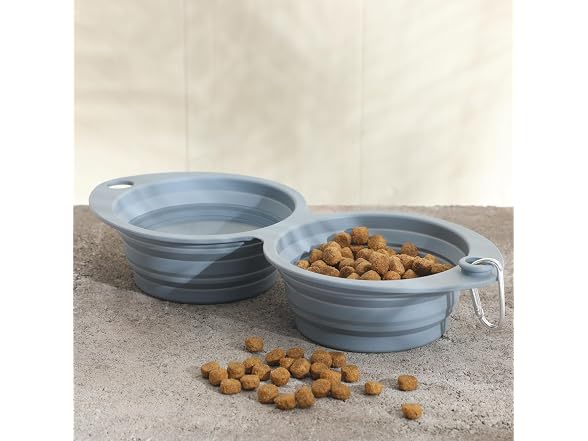 Gibson Home WanderHound 11.8 Inch Collapsible Bowl