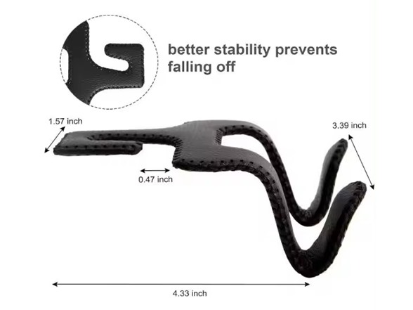 3P Experts Multi-functional Double Seat Hook, 2 Pack