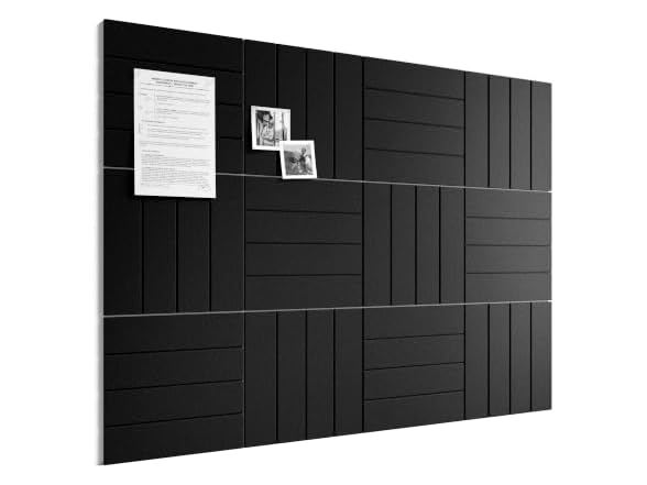 Bumusty 12 Pack Large Felt Bulletin Board Tiles