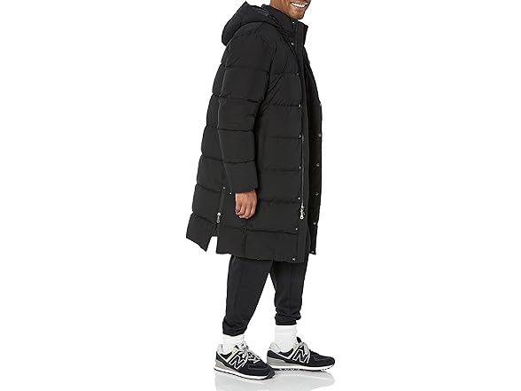 Amazon Essentials Mens Hooded Long Puffer Coat