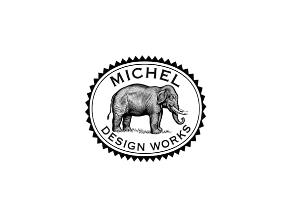 Michel Design Works Durable Woven Cotton Kitchen Towel