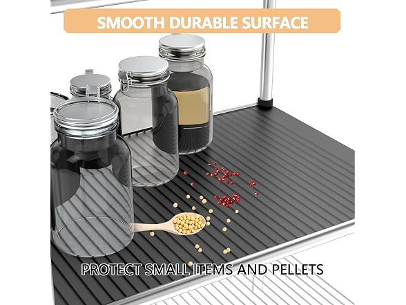 MAXTBEE 5pcs 16"x36" Plastic Shelf