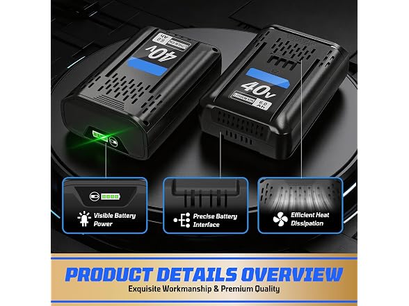 Replacement 6.0Ah Kobalt 40V Battery