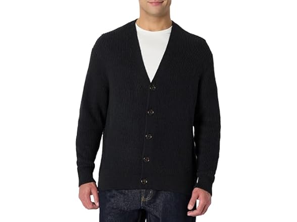 Amazon Essentials Men Relaxed-fit Cotton Cardigan