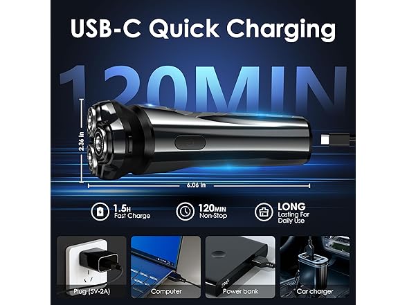 ABGAB Electric Rechargeable Shaver