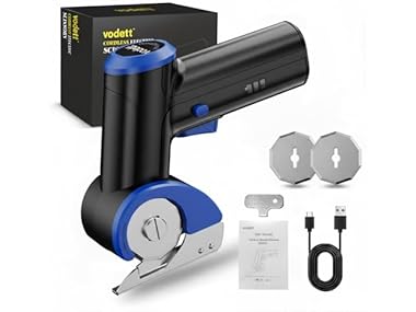 $15.99, Was $49.99, 68% Off! VODETT 4V Electric Scissors dealfomo