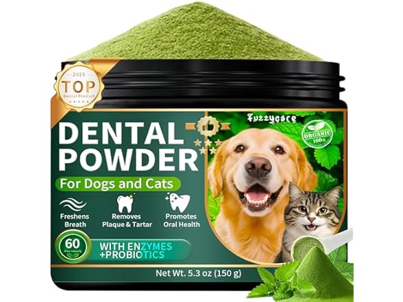 Fuzzycare Dog & Cat Dental Powder