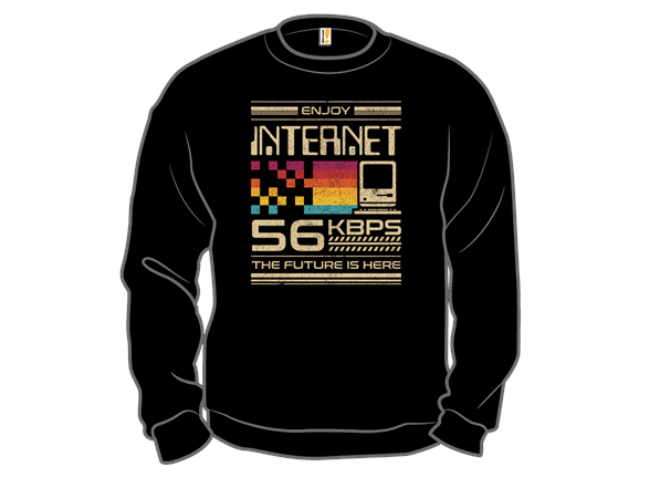 Enjoy Internet at 56 Kbps
