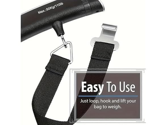 Generic AAP-Tool-161 50Kg Hanging Luggage Scale