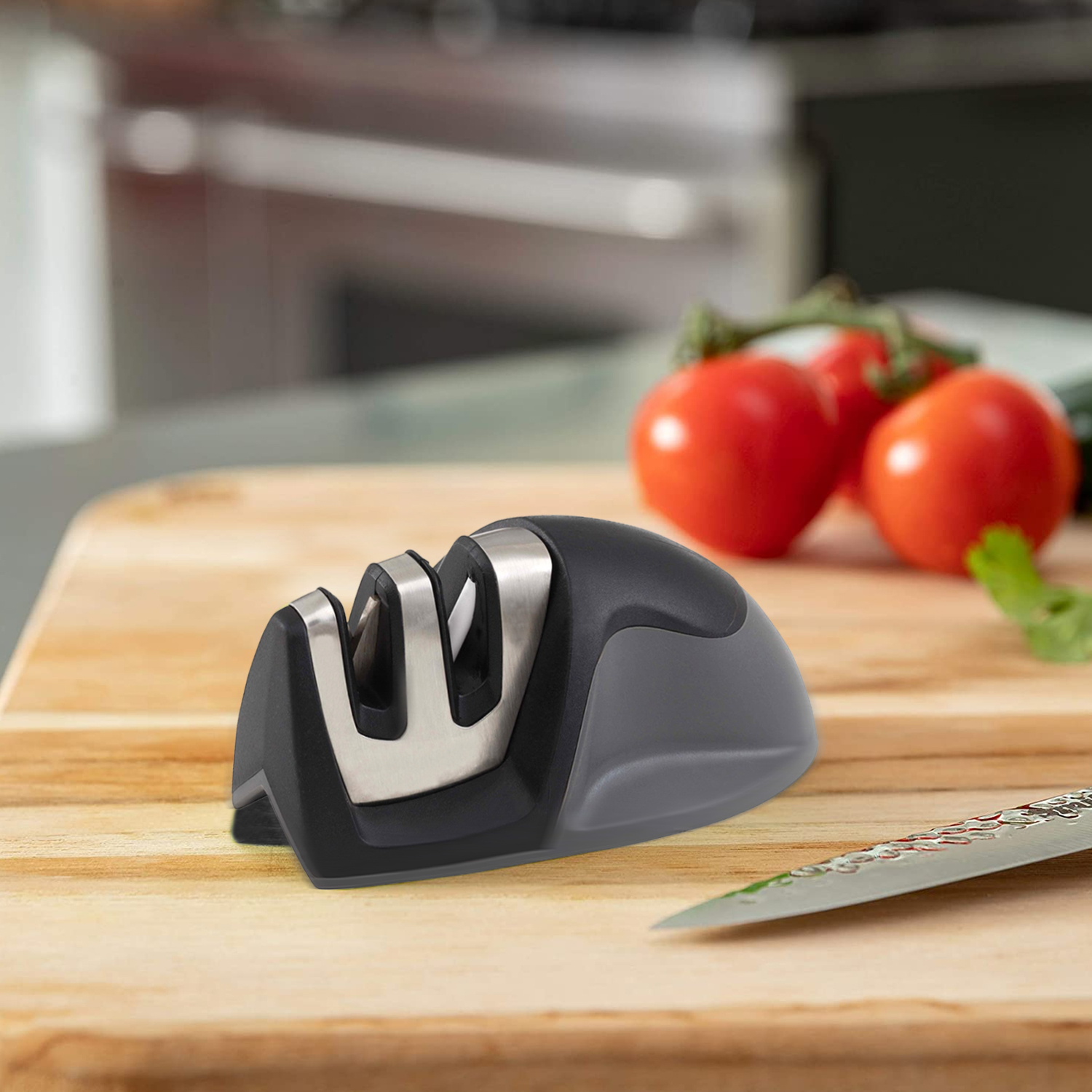 2 Pack: Dual Edge Grip Knife Sharpener - Gallery 11