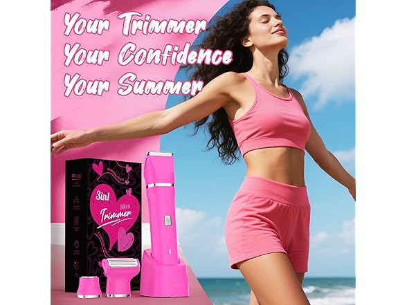 Risina Electric Bikini Trimmer for Women