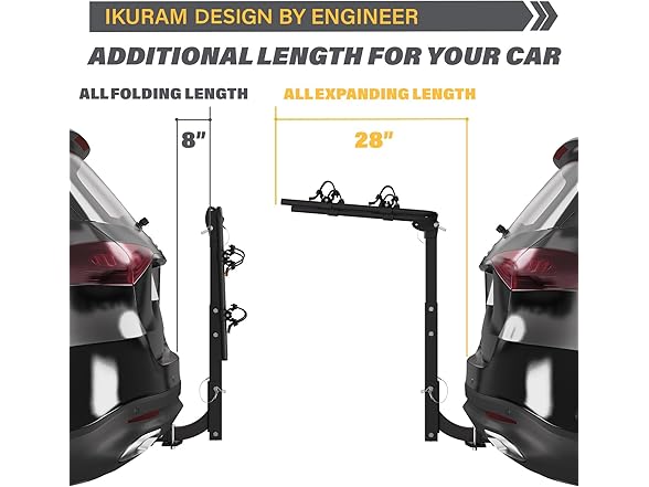 2 Bike Rack Bicycle Carrier Rack