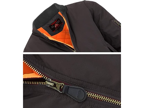 Mens Heavyweight Flight Bomber Jacket