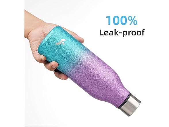 Konokyo Insulated Water Bottle with Strap,18 oz