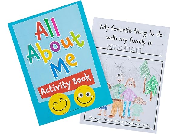 Fun Express 5" X 7" Pg. All About Me Books