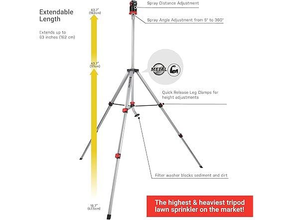 Eden PRO Heavy Weight Telescoping Tripod