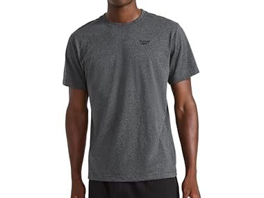 $11.99, Was $25, 52% Off! Reebok Mens Embroidery Short Sleeve Crewneck TShirt dealfomo