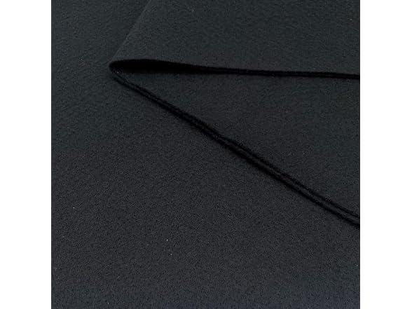 Ice Fabrics Craft Felt Fabric by The Yard, Black