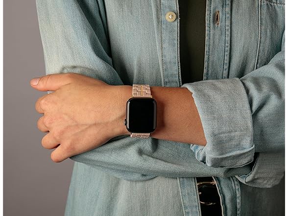 Nine West Rubber 42mm Apple Watch Band