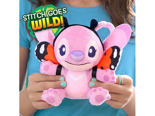 Disney Stitch Goes Wild  - Angel Butterfly
