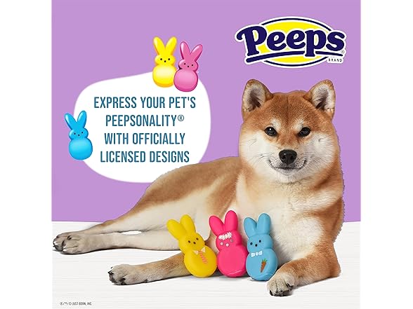 Peeps for Pets 3 Piece Dress-Up Bunnies