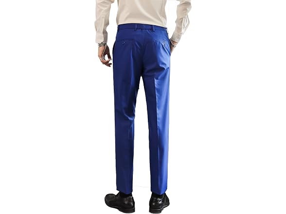 Uninukoo Men (32) Suits Piece Double Tuxedo Pants