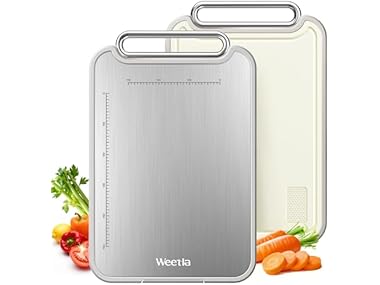 $23.99, Was $44.99, 46% Off! Weetla Titanium Cutting Board dealfomo