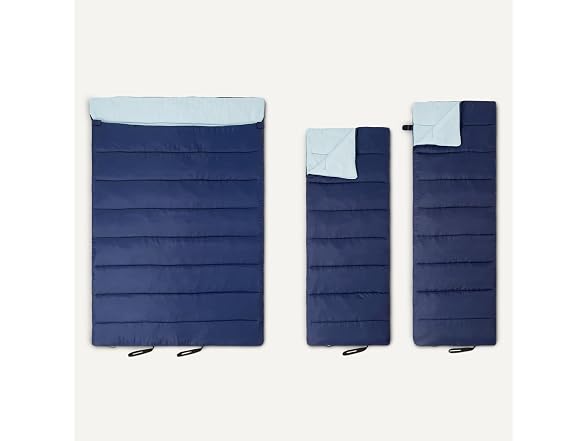 Amazon Basics 35F Double Sleeping Bag - Navy