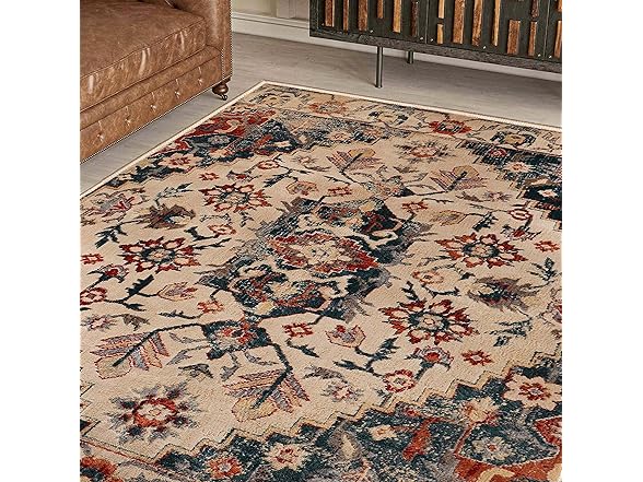 Superior 8'x10' Leena Modern Floral Mandala Rug