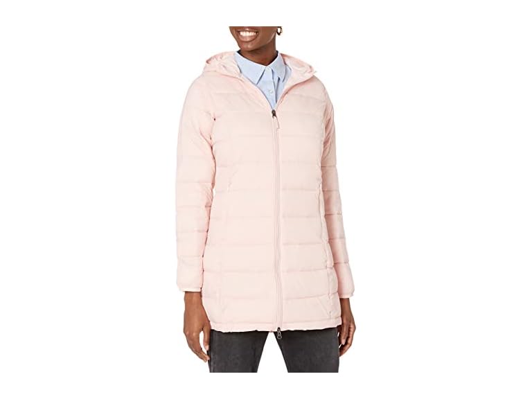 Amazon Essentials Women Lightweight Hooded Coat