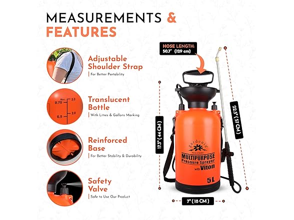 gardenia Home & Garden  Pump Sprayer