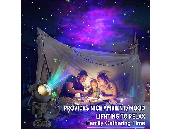 Astronaut Space Buddy Galaxy Projector