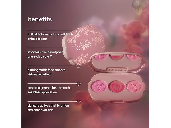 r.e.m. beauty Wicked Cherry Blossom Blush Coral
