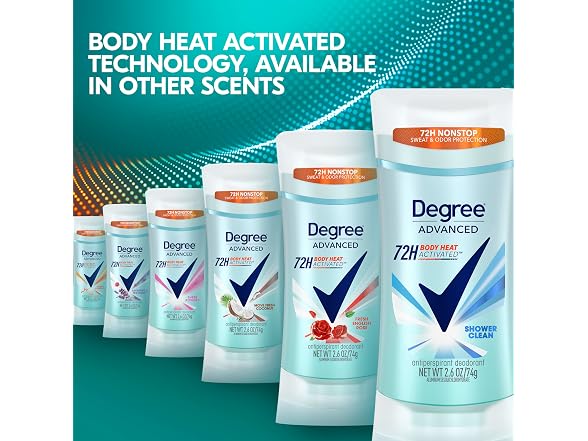 Degree Shower Clean Deodorant 0.5oz