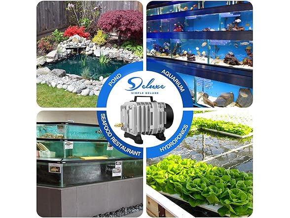 Simple Deluxe Air Pump w/Adjustable Air Flow