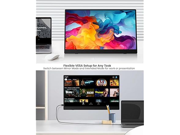 15.6" Portable Monitor 60Hz 1080p