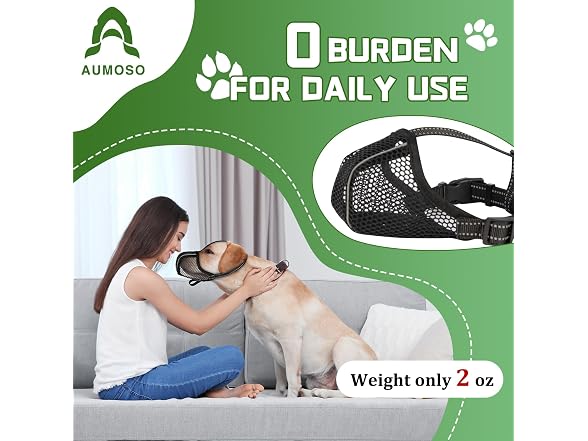 Dog Muzzle Basket Soft Dog Muzzle for Small