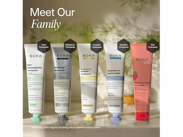 Boka Fluoride Free Nano Hydroxyapatite Toothpaste