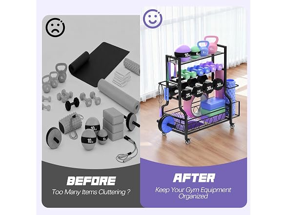 PARTPHONER Adjustable Dumbbell Rack