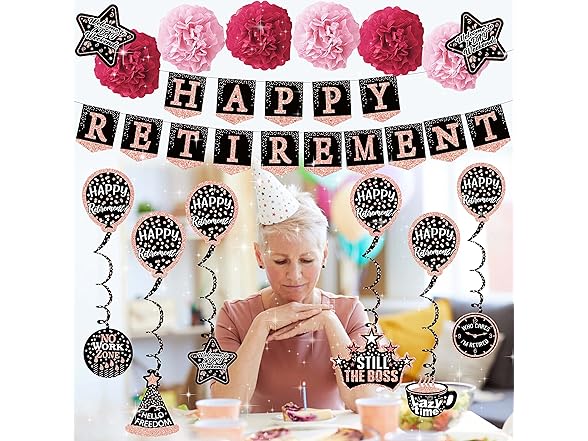 Retirement Party Decorations 22-Pack