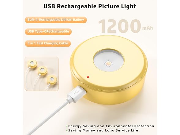 Lightbiz Picture Light Gold 3 Pcs