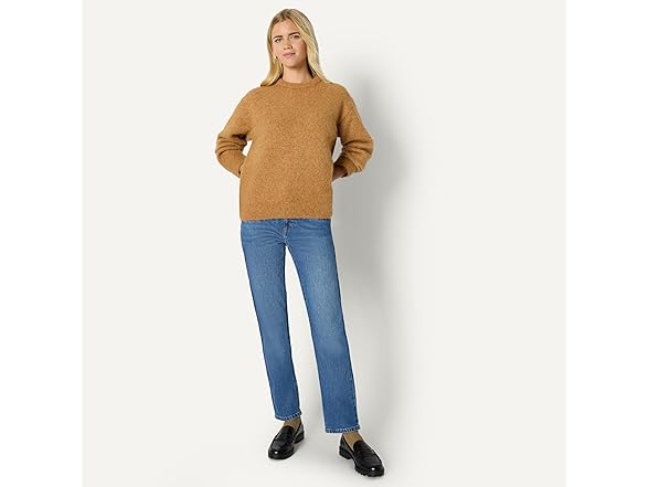 AE Womens Oversized Faux Mohair Sweater