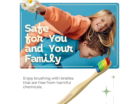 Bamboozle Kids Eco-Friendly Toothbrush