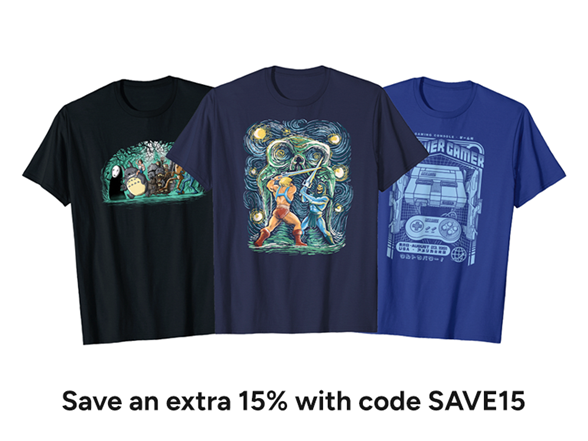 T-Shirts for Your Geeky Side