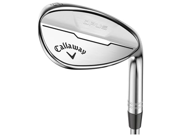 Callaway Golf Opus Wedge (58 Degree, C Grind, 8* Bounce.Graphite Shaft,Chrome) (Left Hand)